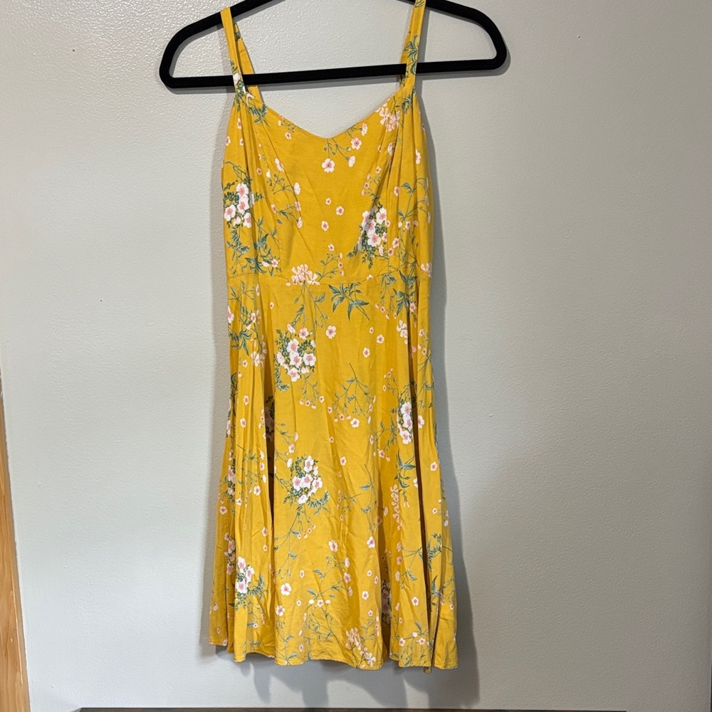 Old Navy Yellow Floral Cami